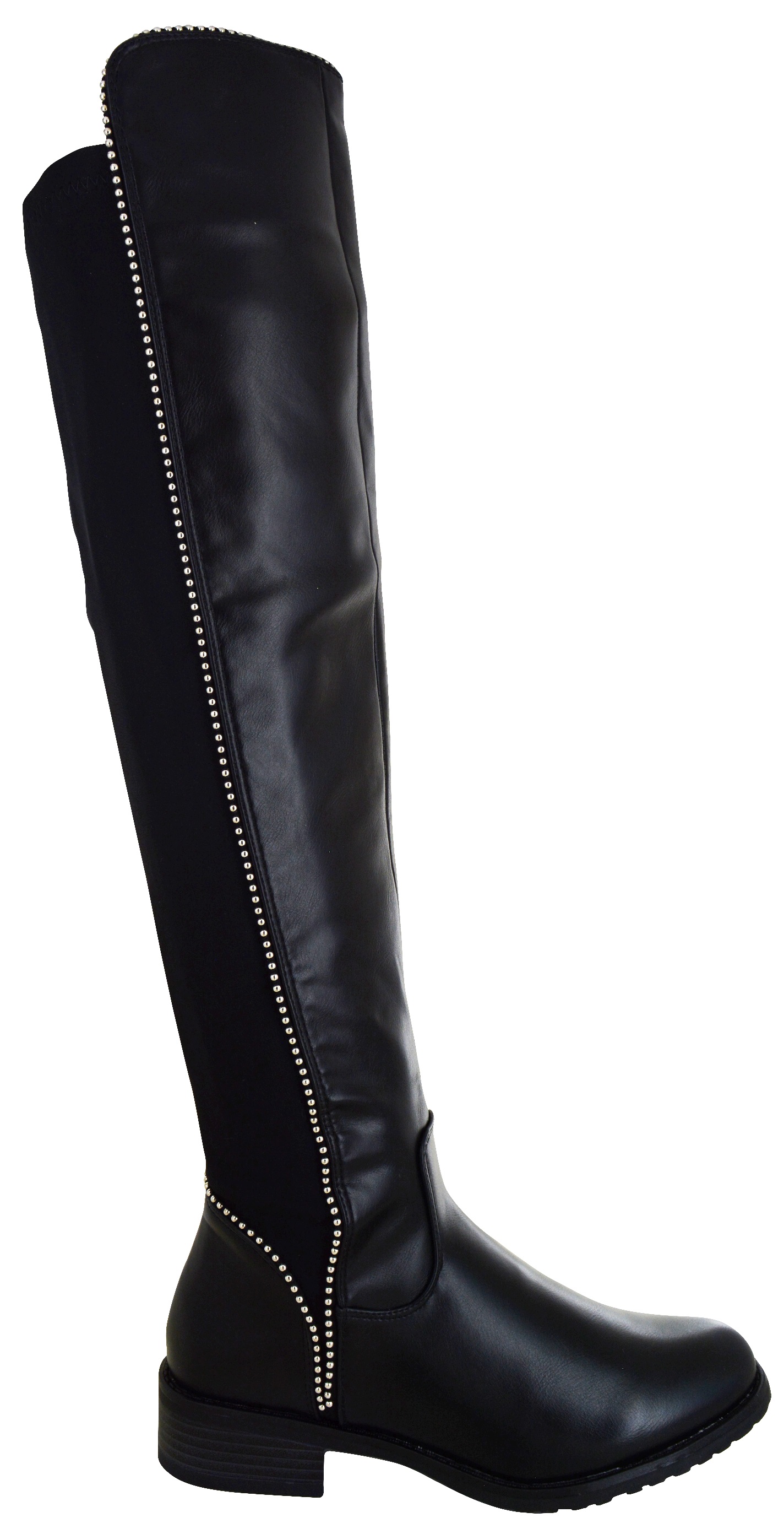 womens knee high flat heel boots